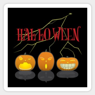 Halloween Pumpkins Sticker